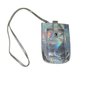 Iridescent Silver Phone Holster
